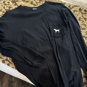 PINK Victoria's Secret Black Tee